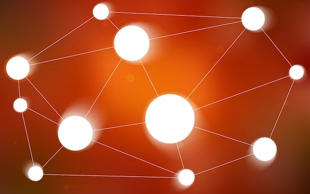 A digital illustration depicting a network of interconnected nodes representing global communication and the spread of information, with a focus on identifying and combating online radicalization.