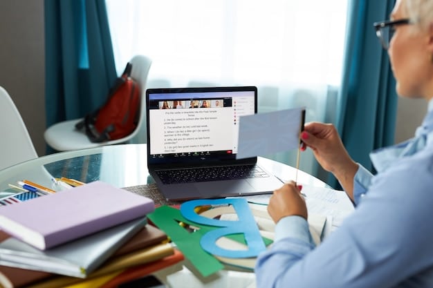 A person filling out an online form on a computer screen, with various documents and a calculator nearby. This illustrates the process of applying for unemployment benefits and the need for accuracy and organization.