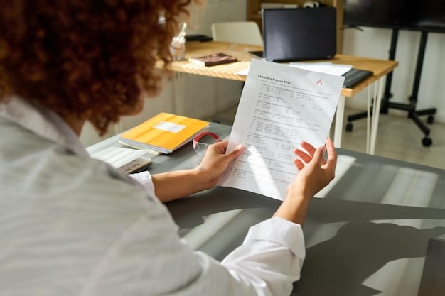 A person carefully reviewing a job description and highlighting key skills and qualifications, preparing to tailor their resume and cover letter accordingly.