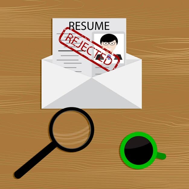 A graphic illustrating the common elements of a fake job posting: grammatical errors, generic email addresses, requests for personal information, and unrealistic promises of high pay with no experience.