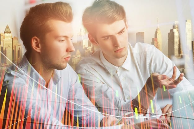 A split image showing a graph of bond yields on one side and a diverse group of investors discussing financial strategies on the other.