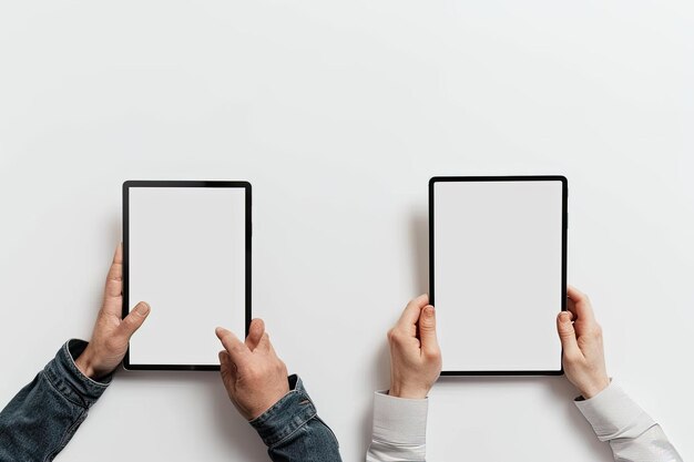 A split image showing two hands, one analyzing data on a tablet and the other adjusting a portfolio chart on a large monitor, illustrating the active management required to navigate the new SEC regulations.