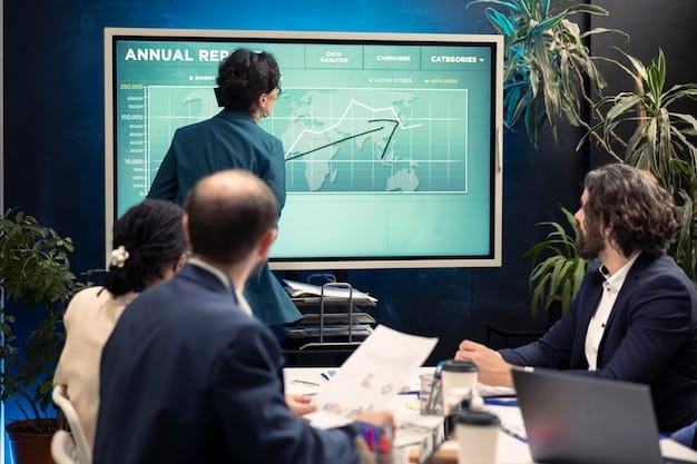 Congressional members debating in a chamber, with charts and data projected on a screen behind them. The atmosphere is intense and focused.