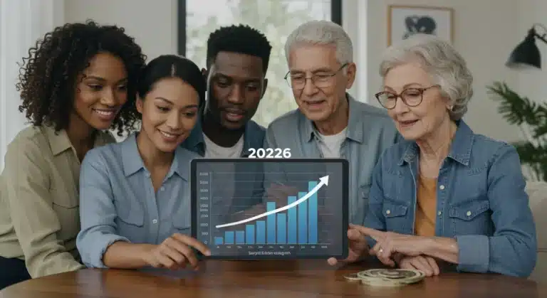 Diverse individuals confident about emergency savings for 2026