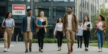 Recent graduates confidently seeking entry-level jobs in 2026