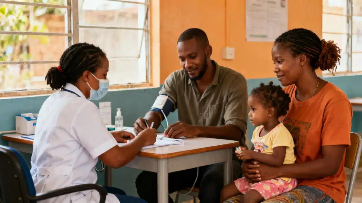 Community clinic offering health services and support programs